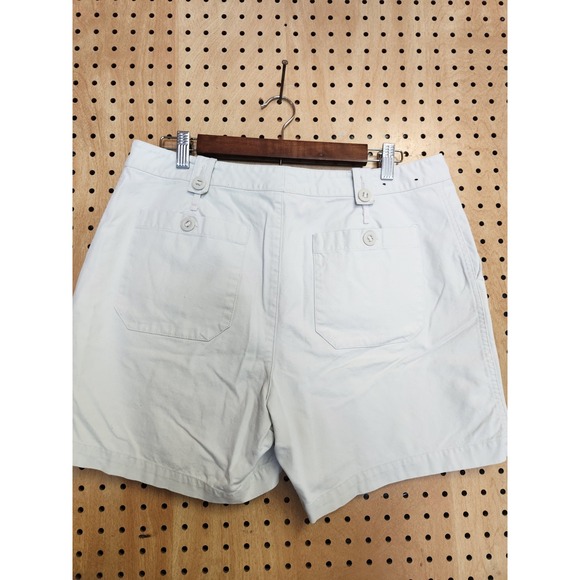Gap Khakis by Gap Tan Color Shorts RN#54023 Button Loop Close 2002 Size 14 women - Picture 3 of 11